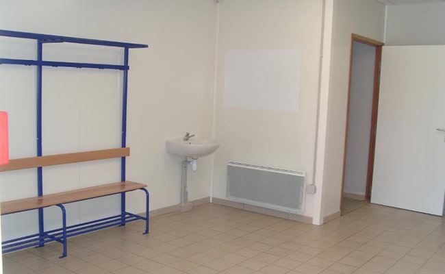 Vestiaires U17 Tournoi