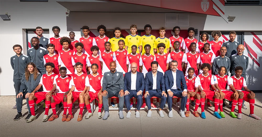 AS Monaco U17 2025 Team Equipe Equipa Equipo