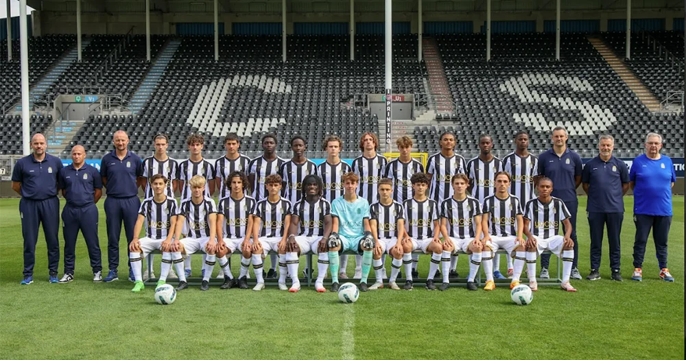 Charleroi SC U17 2025 Team Equipe Equipa Equipo